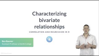 R Tutorial: Characterizing bivariate relationships