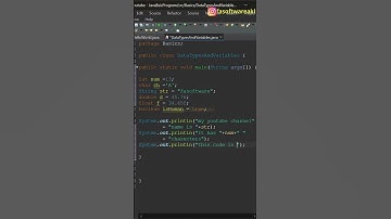 Want to learn java-2? What are variables and datatypes? #youtubeshorts #shorts #java #coding