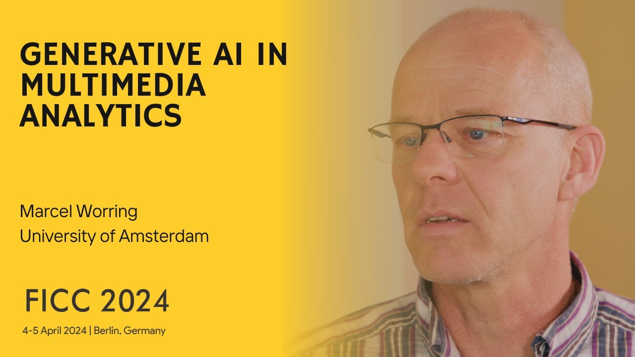 Generative AI in Multimedia Analytics: Insights from Marcel Worring | FICC 2024