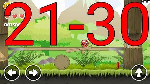 Red Ball Adventure Level 21 22 23 24 25 26 27 28 29 30 Android Walkthrough New Ball Bounce Games
