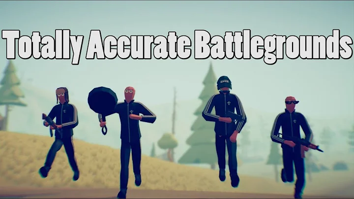 The best Battle Royale game ever - Totally Accurate Battlegrounds gameplay