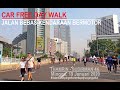 [4K] Walking Around ~ Car Free Day Jakarta CFD ~ Nonstop 3 KM Thamrin Sudirman ~ Sarinah Dukuh Atas