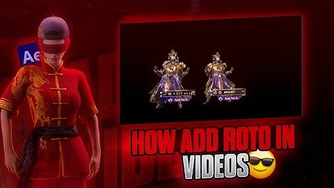 Lobby Video Editing Class # 3 | How to Use Roto Brush in After Effects | Owais OP