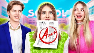 Genius Girl in an Ordinary School! Genius vs Dumb Sister | Nobody Knows My Dad’s Secret