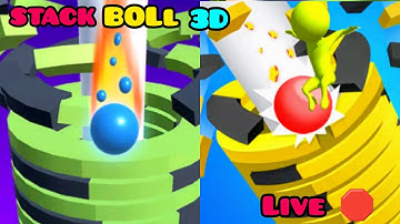 Stack Ball Game Live 🔥Very Hard Level Gameplay part 4 #shorts  #shortsfeed #ytshorts #trending