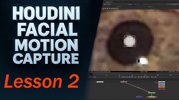 Houdini Facial Motion Capture Course – Lesson 2: Track Facial Markers & Pupil Points