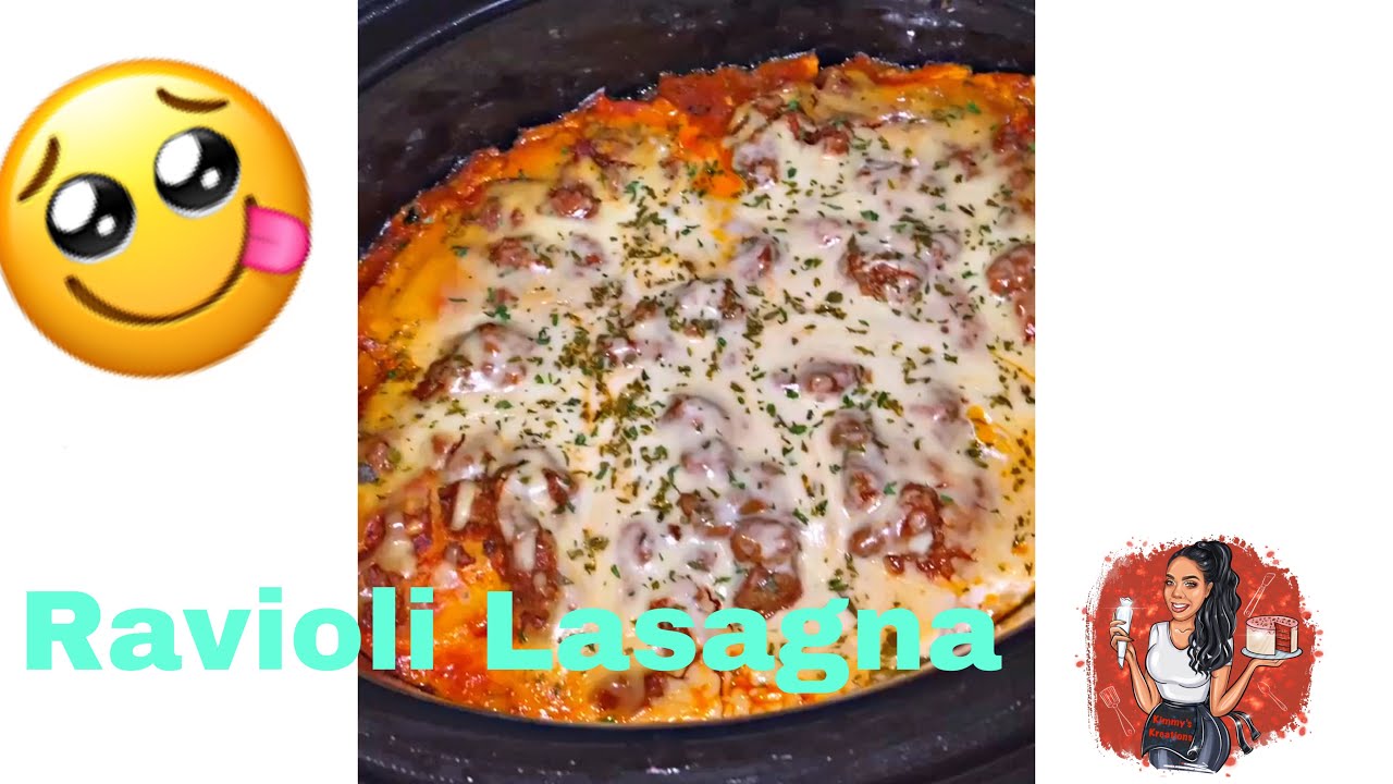 Блюда в горшочке: лазанья с равиолями