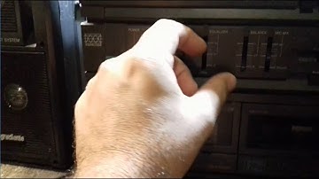 BOOMBOX GRADIENTE DEPOIS DA LIMPEZA E CONSERTO