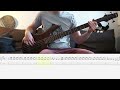 Whitesnake  is this love  bass cover  playalong tab