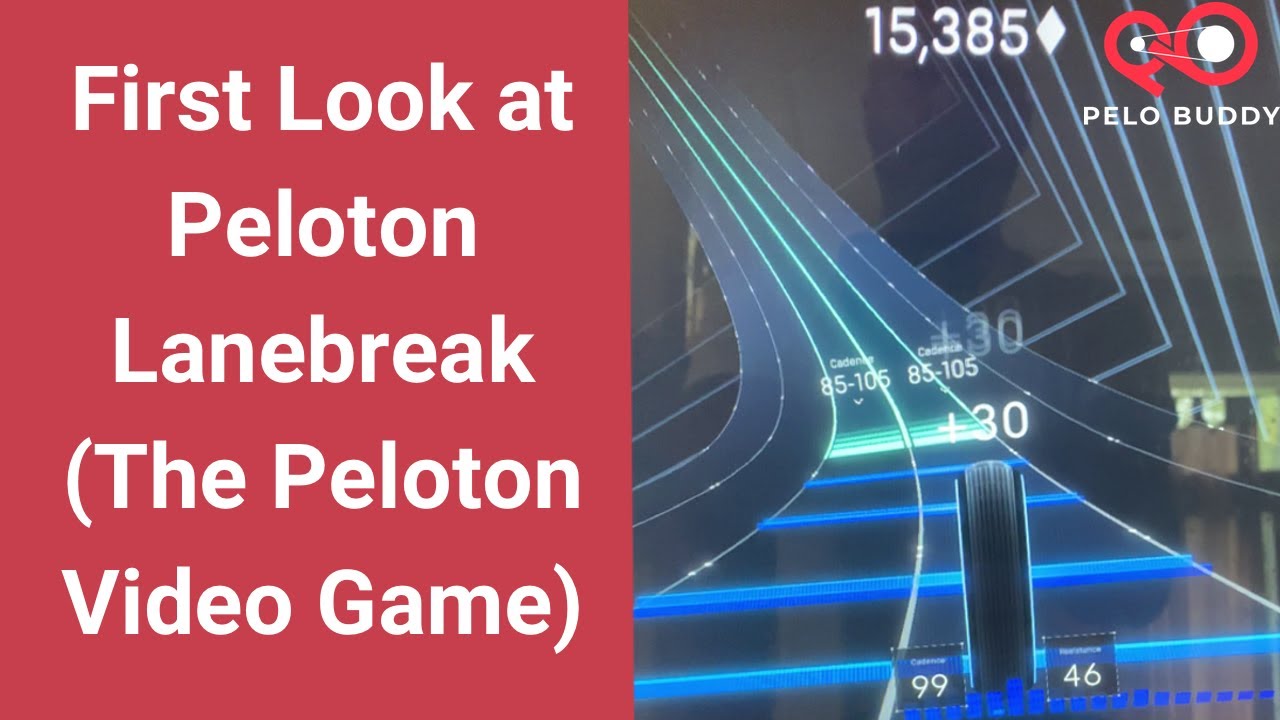 Peloton Lanebreak Turns Bike Rides Into Video Games