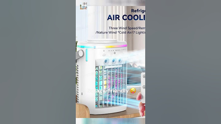 Portable Air Conditioner, Evaporative Air Cooler, 2 4 8H Timer Auto Off &Remote, Water Tank#amazon