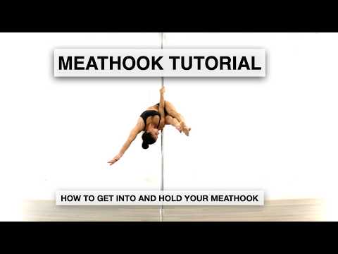 Meathook: How to get into and better hold it - Pole Dancing Tutorials by ElizabethBfit