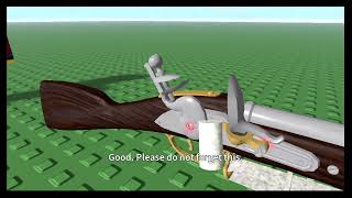 test animation (loading a musket)