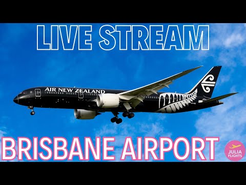 馃敶 LIVE Plane Spotting @ Brisbane Airport Australia SUNDAY Morning RUSH