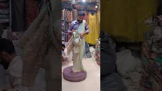 New reel ready to wear saree with cout model 🥻 saree collection #youtubeshorts #reels #saree
