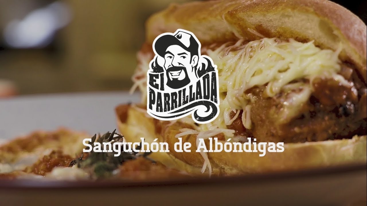 Sanguche de albondigas en El Parrillada