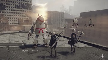 9S SCENARIO, HACKING, FATHER SERVO DEATH NieR: Automata PS5 Blind Playthrough PART 13