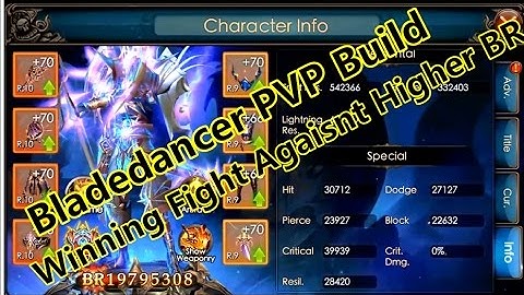 Legacy Of Discord- Bladedancer PVP Build Tips