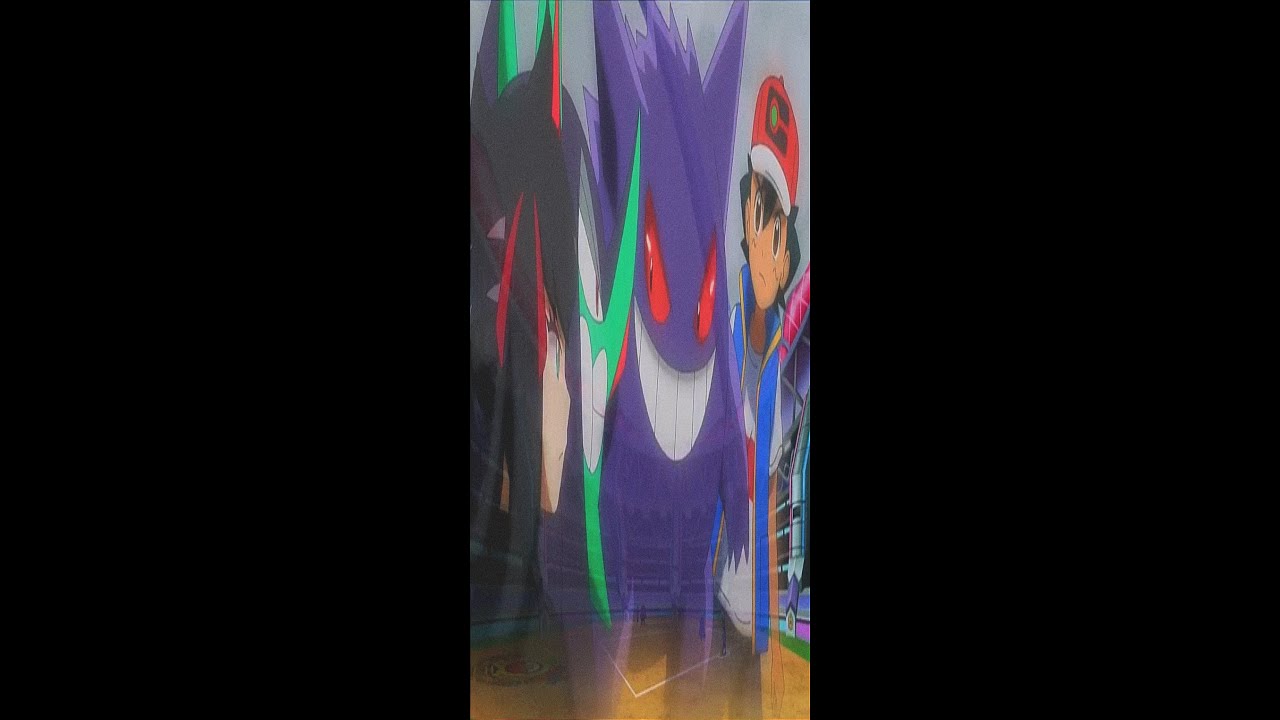 Gigantamax Gagar vs Giganatamax Grimmsnal  🔥// Ash vs Marine // #amv #pokemon #ash #animation #short