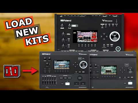 Roland V71, V51 & V31 Module Custom Kit Loading Tutorial