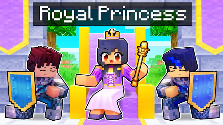 Playing As A ROYAL PRINCESS In Minecraft! - DayDayNews