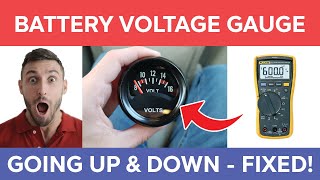 Why Does My Battery Voltage Gauge Keep Going Up and Down?