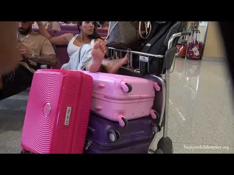 Candid Airport Feet 2