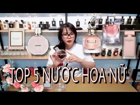Video Top 5 Chai Nước Hoa Nữ Phổ Biến, Được Nhiều Người Yêu... - youtube