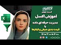 آموزش مدیریت حرفه‌ای اطلاعات در اکسل با فرمت بندی شرطی و فیلترگذاری