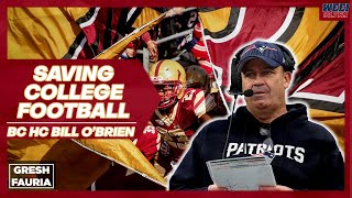 Boston College HC Bill O'Brien on last year's struggles in New England