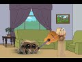 Lucas the spider gives oobi a punishment day / grounded