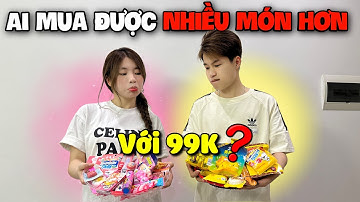 Thử Thách 99k " Theo Màu Sắc " Ai Mua Được Nhiều Món Hơn | Linh Quang Official