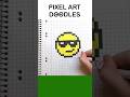 Mini Pixel Art Ideas Doodles EMOJI #pixelart #drawing #art #doodles #love #yolo #kawaii #cool