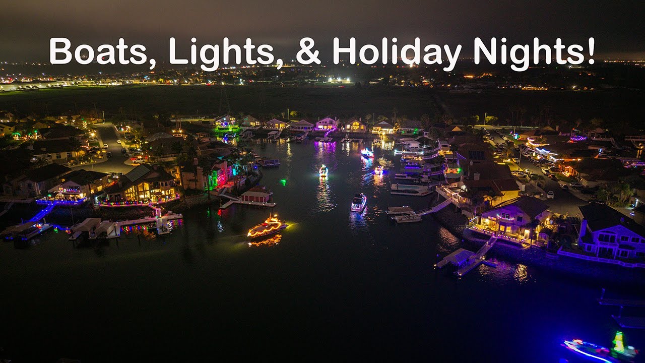 Ночи в Дельте, праздничные огни | Видеоблог о параде лодок в Дискавери-Бэй, эпизод 20