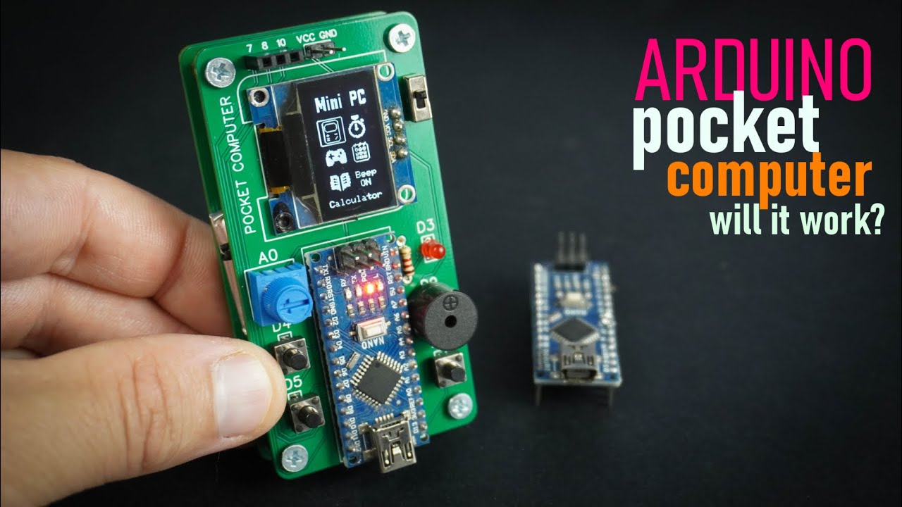 A PDA-style pocket computer | Arduino