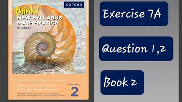 Exercise 7A (Direct Proportion) Question 1,2 Think New Syllabus Mathematics 8Th Edition Book 2