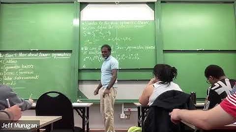 Differential Geometry 2023 - Lecture 7 (Symmetric Tensors, Bosons and Fermions)