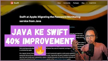 40% NAIK PERFORMANCE! Rewrite Java ke Swift