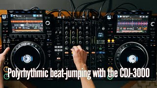 Polyrhythmic beat-jumping with the CDJ-3000 | RA | Pioneer DJ