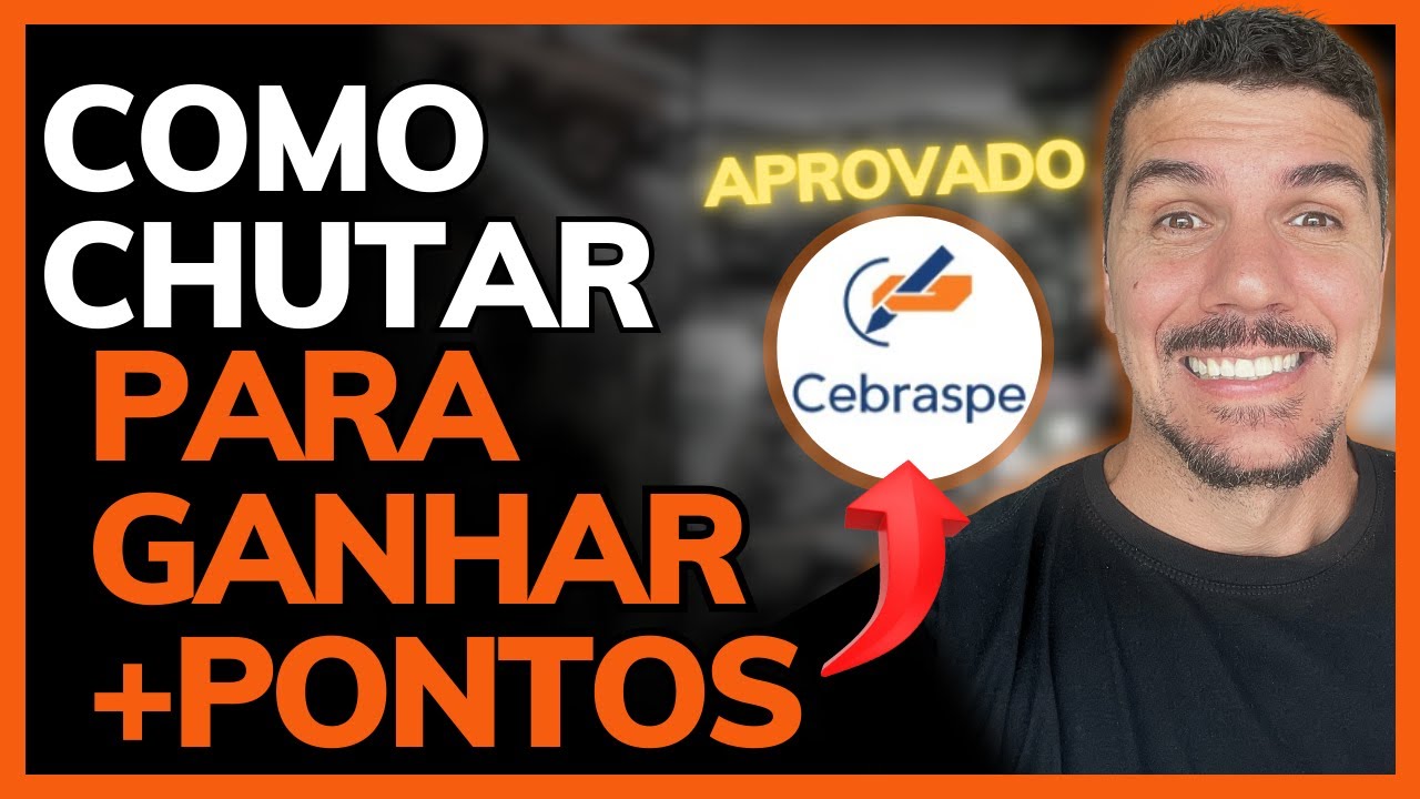 SEGREDO CEBRASPE REVELADO: DESCUBRA COMO CHUTAR COM ESSAS TÉCNICAS INFALÍVEIS