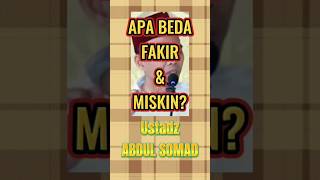 PERBEDAAN FAKIR DAN MISKIN - USTADZ ABDUL SOMAD #uas #ceramah #motivasi