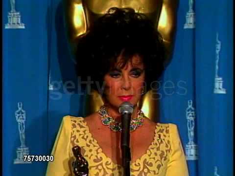 Elizabeth Taylor At The Academy Awards