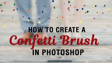 How to make Confetti Brush in Photoshop CC, CS6 | Photoshop Brush Effect | Confetti Tutorial