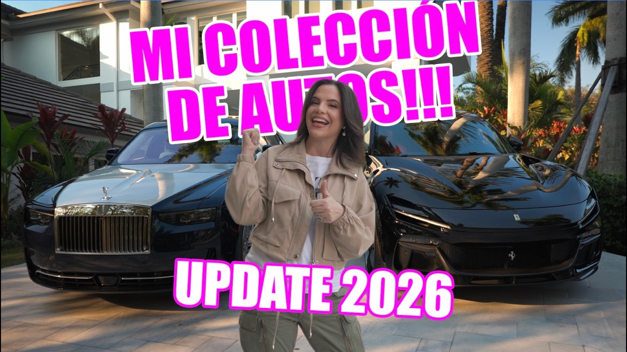 Colección de carros caros en mi casa 😳🚘 | 7 años después… ¡aquí está el update!