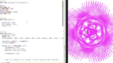 Android Art #49 LineRide【Processing for Android】
