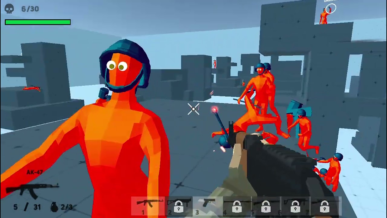 Funny Shooter Destroy All (Game Play)