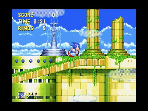 Sonic the Hedgehog 3 Complete: Sky Sanctuary Zone (Sonic) [1080 HD]