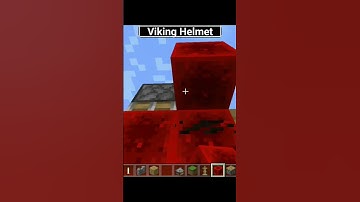 Viking Helmet tutorial #minecraft