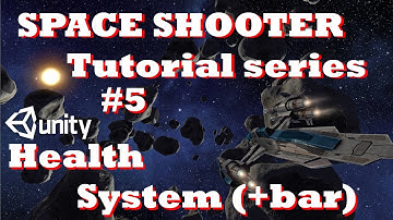 Health System (bar) | Pause Menu | Space Shooter 3D | Unity Mobile Game Tutorial Series #5