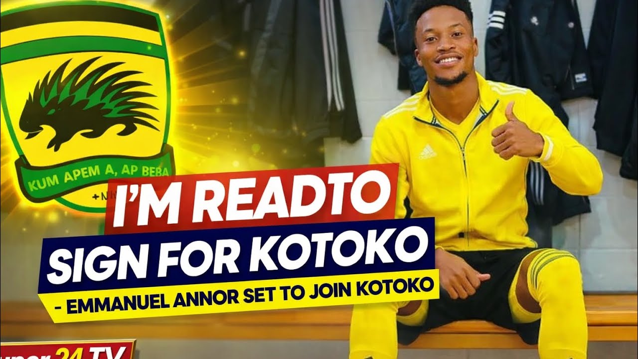 JUST IN: EMMANUEL ANNOR TO REPLACE PETER AMIDU ACQUAH AT KOTOKO IF HE LEAVES - DETAILS 